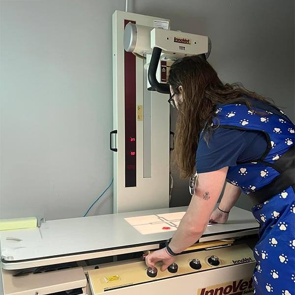An x-ray machine An x-ray machine
